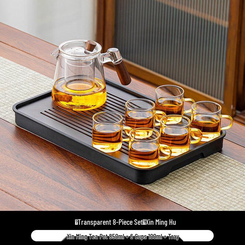 Chuyi Qi Transparent Glass Tea Set