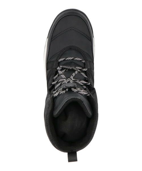 Sorel Youth Whitney 2 Plus Lace WP Kids' Snow Boots, NY5173, Black/Sea Salt, Size 20.0cm, Boys' Athletic and School Shoes