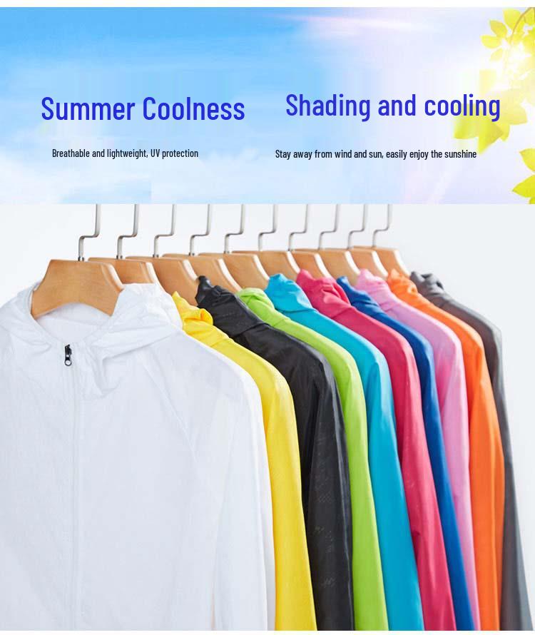 Women's Summer Outdoor Quick-Dry, Breathable Sun Protection Long Jacket with Customizable Logo