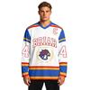 Unisex Long Sleeve Hockey Jersey Shirt Lightweight Breathable Athletic Top for Outdoor Sports and Casual Wear with Graphic Print