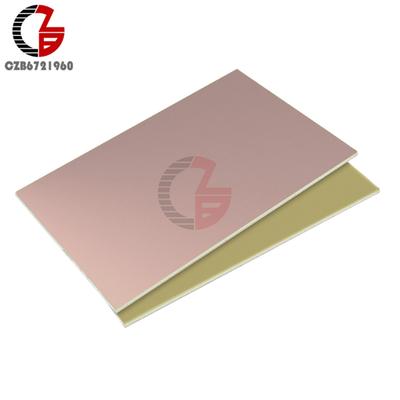 7*10cm 10*15cm CCL Single Double Side PCB Copper Clad Laminate Board FR4 Circuit Board Composite Epoxy Material