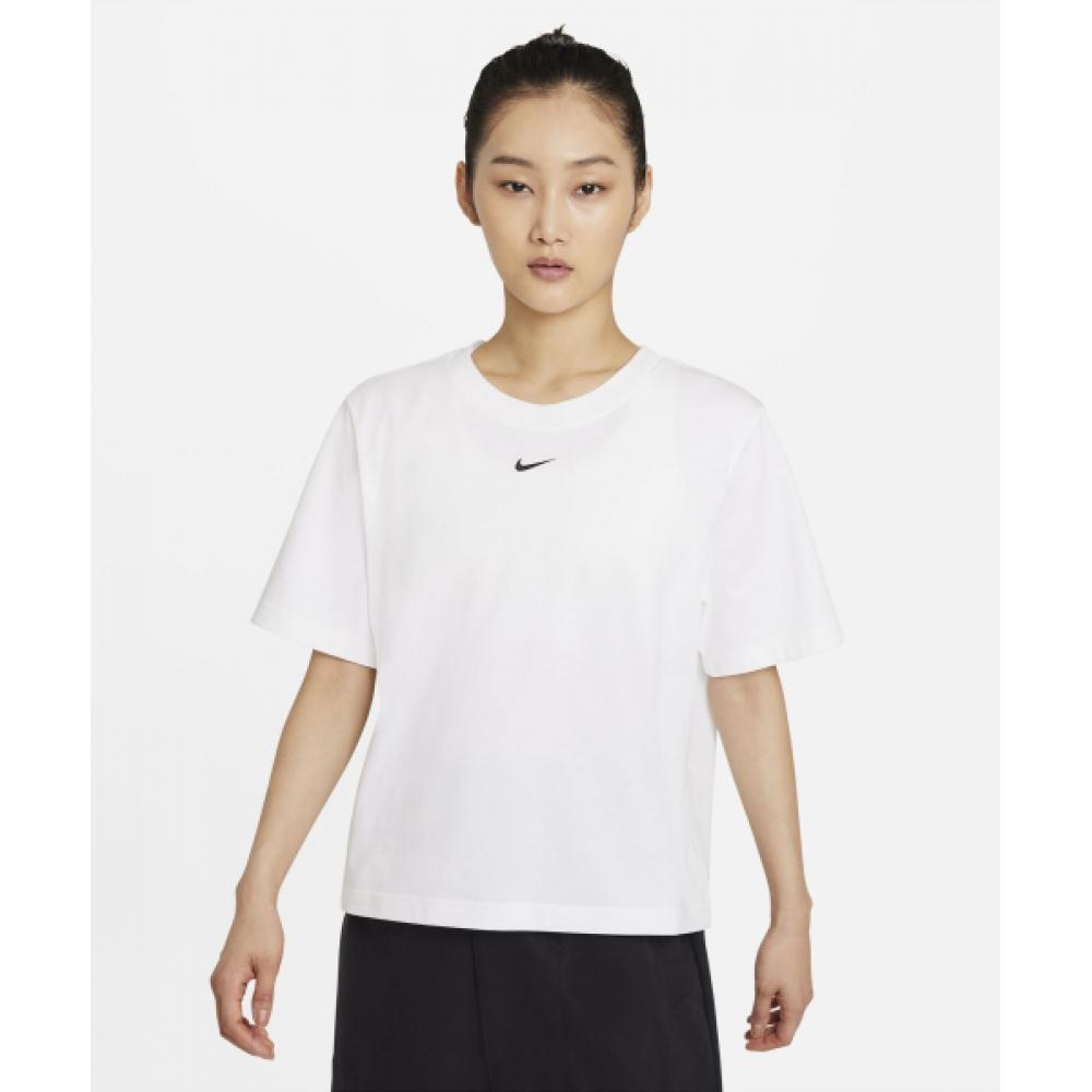 

Футболка свободного кроя NIKE Sportswear Essentials W Белый Черный DD1238 100