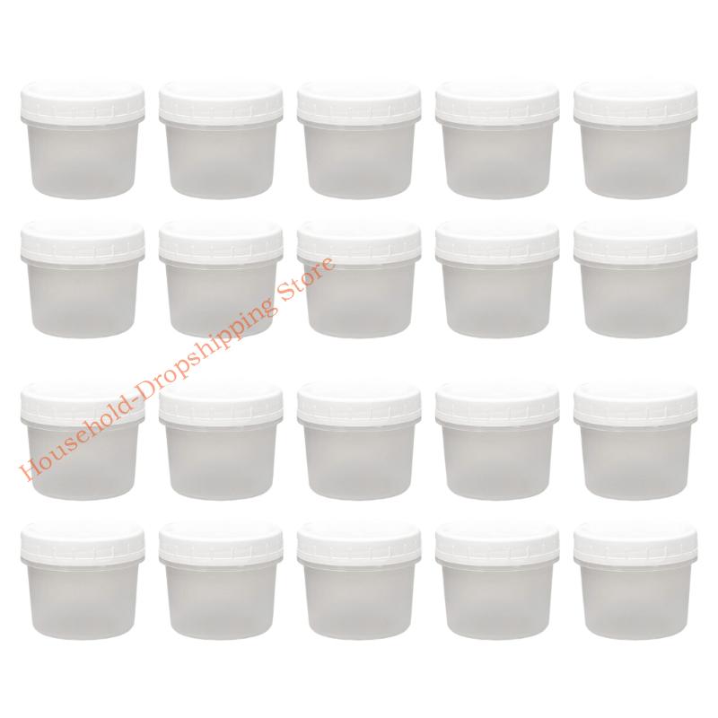 Plastic Dessert Cups Heat Resistant For Microwave Freezer Meal Preparation 85AD