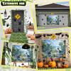 Halloween Trunk Or Treat Car Decorations Kit For SUV - Dinosaur Archway Garage Decor Banners With Party Decoration Sign For Theme Party Supplies