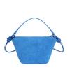 Trendy Korean Suede Handbags Candy Color Leisure Frosted Shoulder Purse Small Zipper Crossbody Bags Ladies