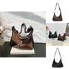 Fashionable Color Block Tote Bag For Women With Unique Design And Versatile Style