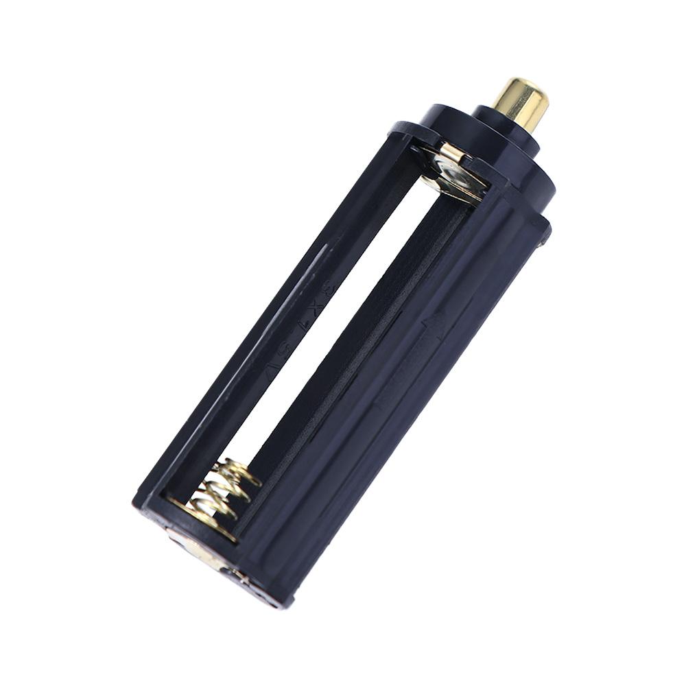 2 In 1 Sheath Tube 18650 Battery White Casing for Flashlight Torch Lamp Holder Case