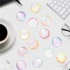 50Pcs/Set Watercolor Bubbles PET Stickers Waterproof DIY Fashion Doodle Decals Stickers