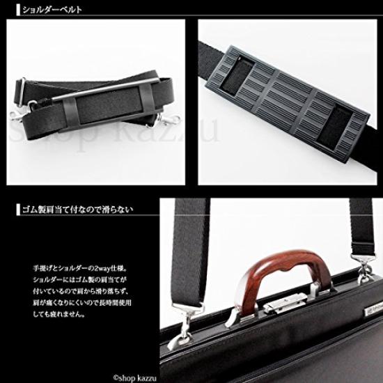 [Foundation] Men's Polycarbonate 2-Way Dulles Business Bag, Black [IS-9012]