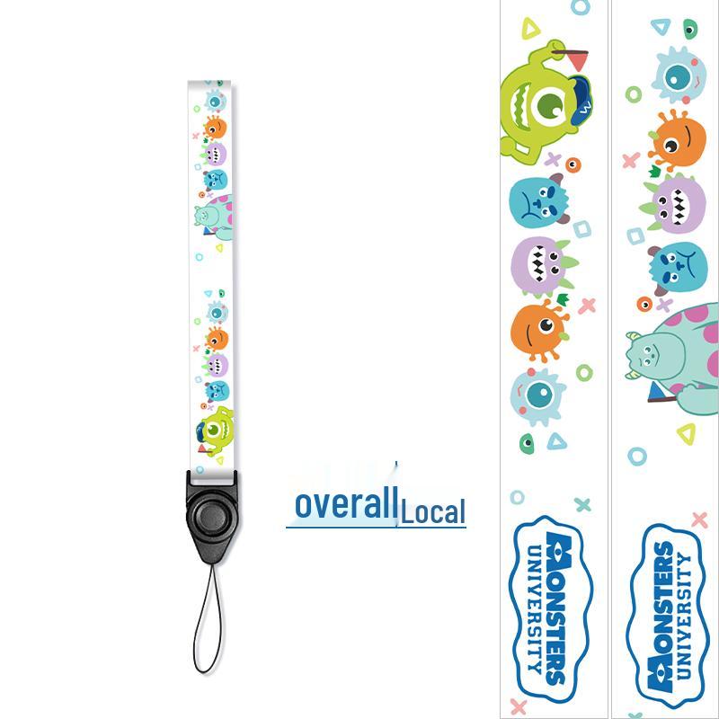 Lanyard Nero Multifunzionale Personalizzato Creativo con Porta Badge Separato per Badge Identificativi dei Dipendenti.