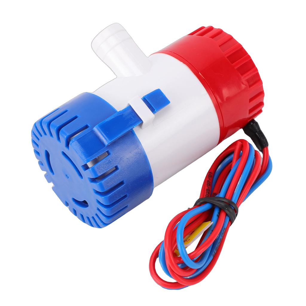 Automatic Boat Bilge Water Pump 12V 350GPH Quiet Motor Submersible Bilge Pump 3 4 Inch Outlet