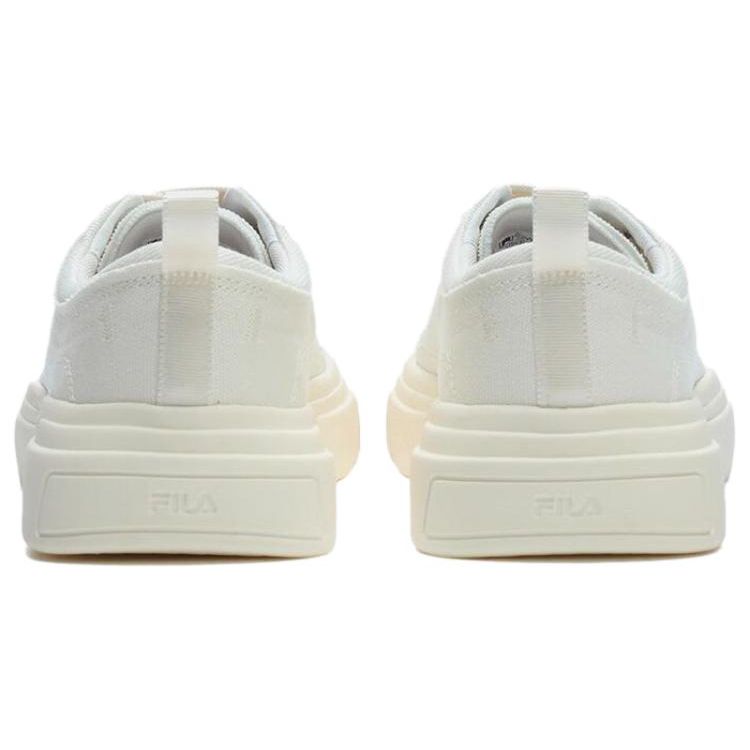 Fila Loop Simple Casual Low-Top Canvas Shoes Women Sneakers Cream F12W322305FGD