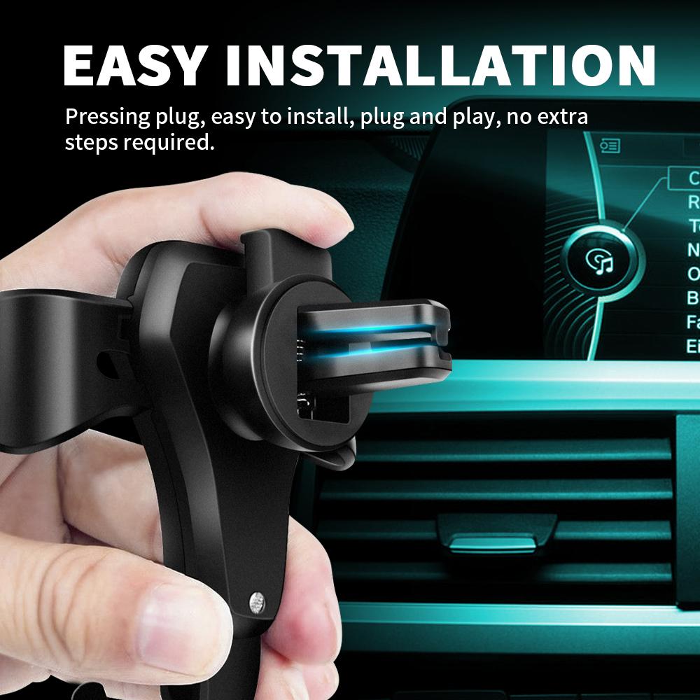 AAAAR1 Car Interior Phone Holder Bracket Auto Air Outlet Vent Cellphone Support Accessories for Skoda Rapid Fabia Octavia Superb Kamiq