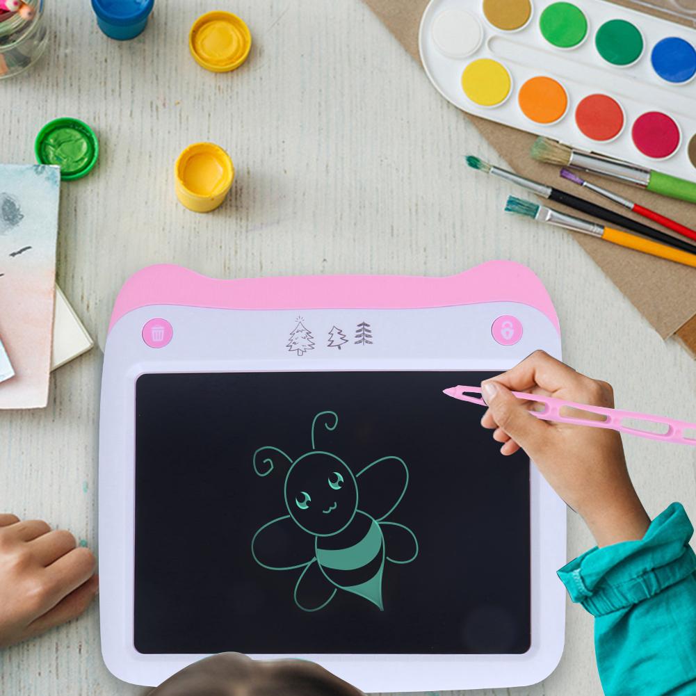 Children 8.5in LCD Intelligent Digital Writing Board Drawing Painting Pad Board Toy