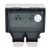 Outdoor Outlet WIFI IP66 Waterproof Socket With Timer for Patio Garden US Plug 110?250V 16A