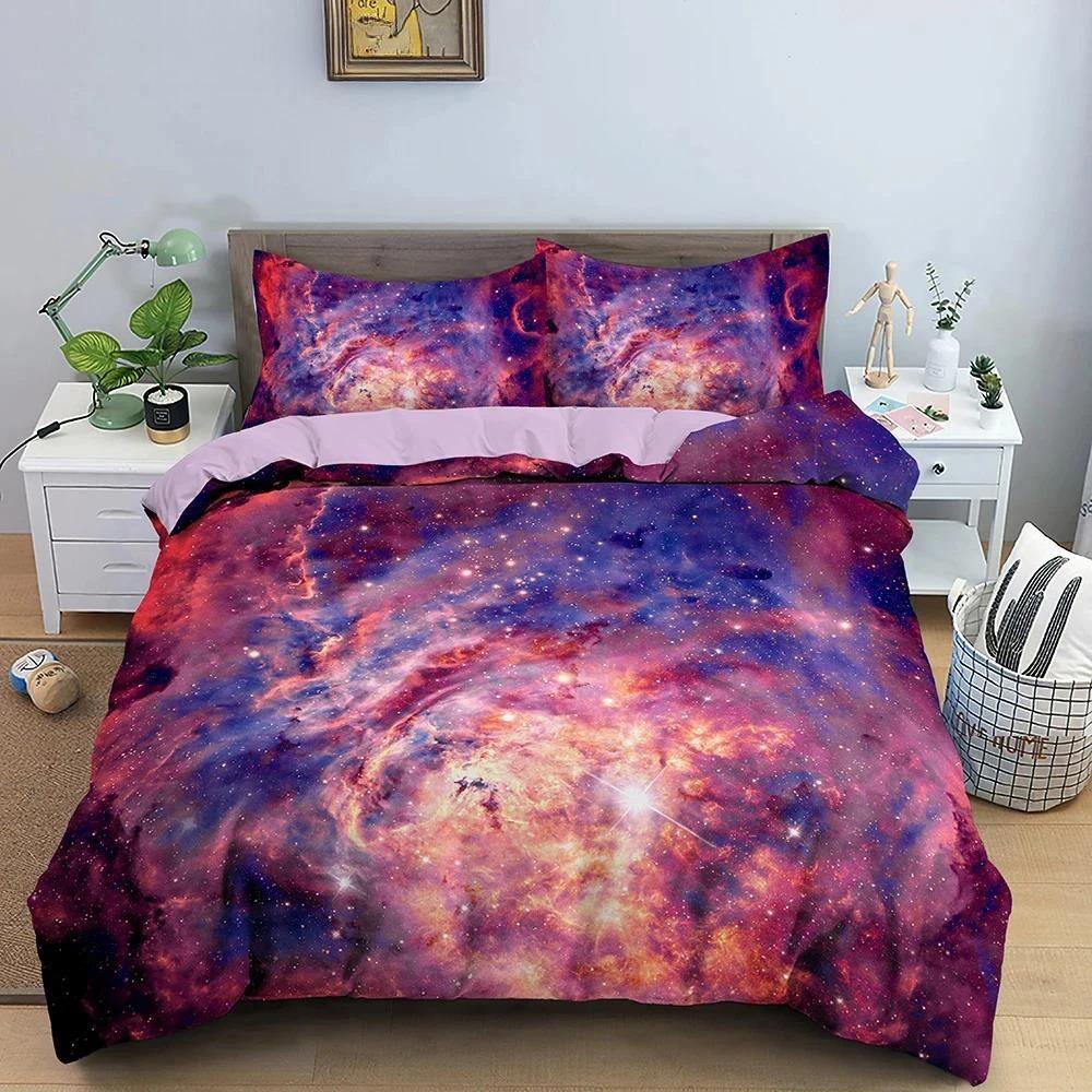 3D Sängkläder Lyxigt Barn Påslakanset Sängset Påslakan 220x240 med 1/2 Örngott Täcke Sängklädesset Twin Queen