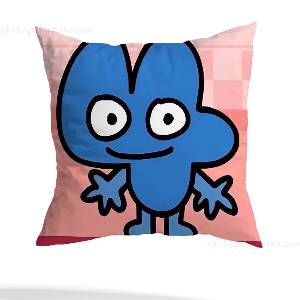 Funny Bfb X and Four pillowcase casual style decoration, suitable for home decoration (excluding pillow core)