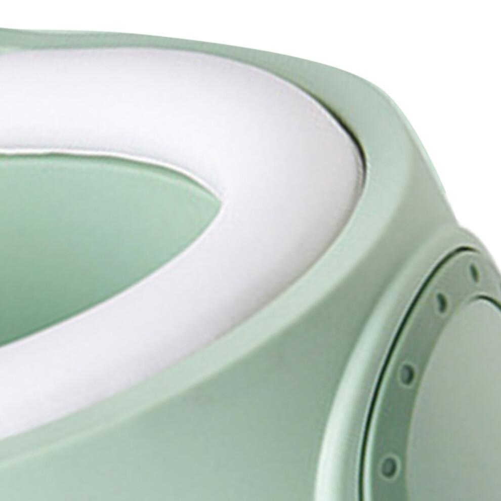 Baby-Waschkissensitz aus Plastik für Kleinkinder und Erwachsene, sicher und langlebig, grün