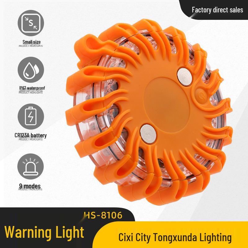 

CR123A LED Traffic Strobe Light: Powerful Anti-Tailgating Safety Warning System Yes