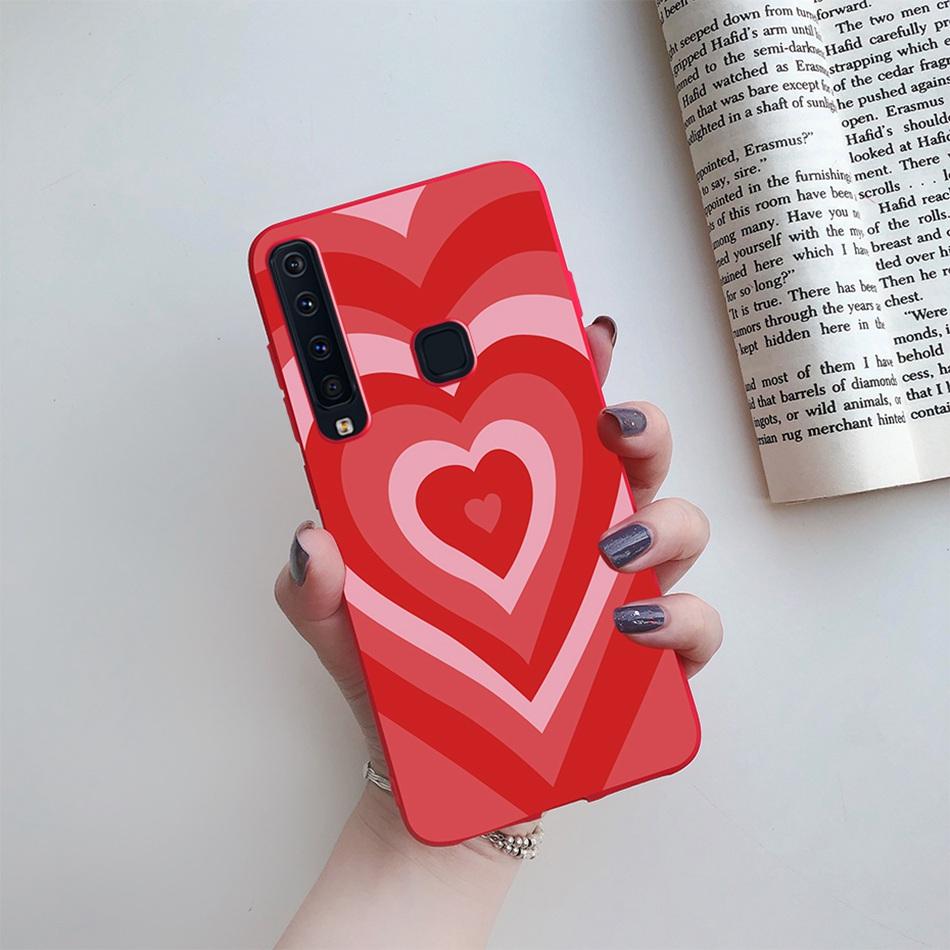 Flower Phone Case For Samsung A9 2018 A920 SM-A920F Back Cover Silicone Painted Soft Fundas for Samsung Galaxy A9 A 9 2018 Cases