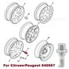 Wheel Nuts Compatible With Peugeot 207 307 508 3008 Wheel Bolt Nuts M12*1.25 17mm
