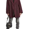Polo Ralph Lauren Solid Double-Breasted Wool Blend Trench Coat Women coats 211722110-001