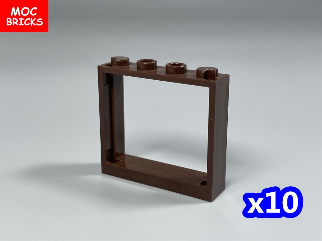 Non-Toxic Moc Bricks Door Frame Glass Window 1X4X3 60594 60603 Diy Architecture House Building Blocks Toys Kids Plastic Dolls