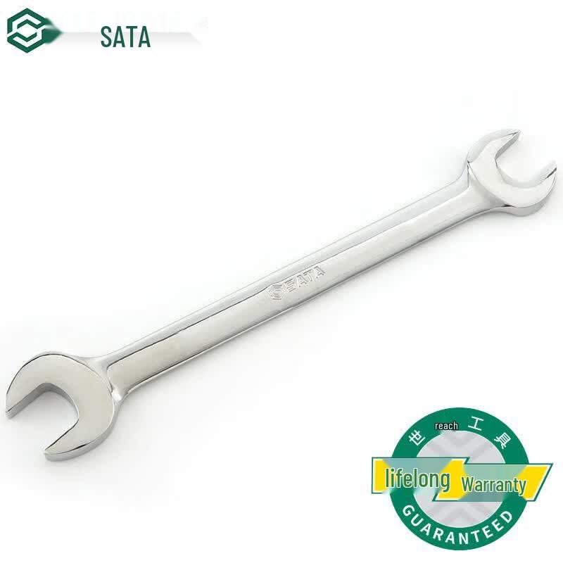 SATA Fully Polished Double Open End Wrench