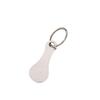 Stainless Steel Shopping Cart Keychain with Laser Logo