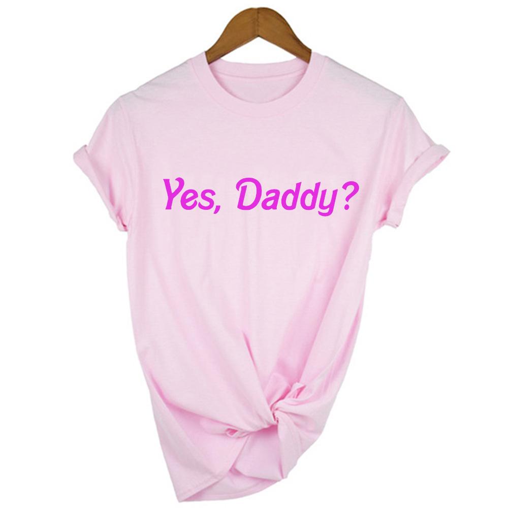 Ja Papa Briefe Weiße T-Shirts Damen Sommer Tops T-Shirt Femme Tumblr Poleras Mujer Thirts