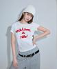 ROLAROLA Maison De Rola Stickerei T-Shirt Weiß
