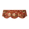 Christmas Fireplace Decorative Cloth for Holiday Party and Mantel Decoration