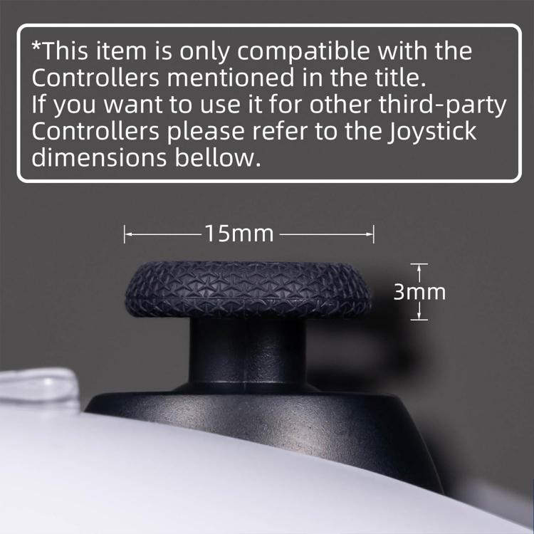 6Pcs Stackable Joystick Thumb Grip Caps Mixed Height FPS CQC Anti‑Slip Protector For Nintendo Switch Pro Game Controller