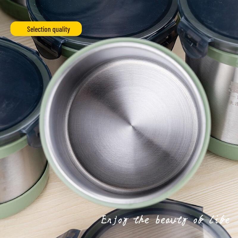 MANLISI Stainless Steel Food Storage Container Set