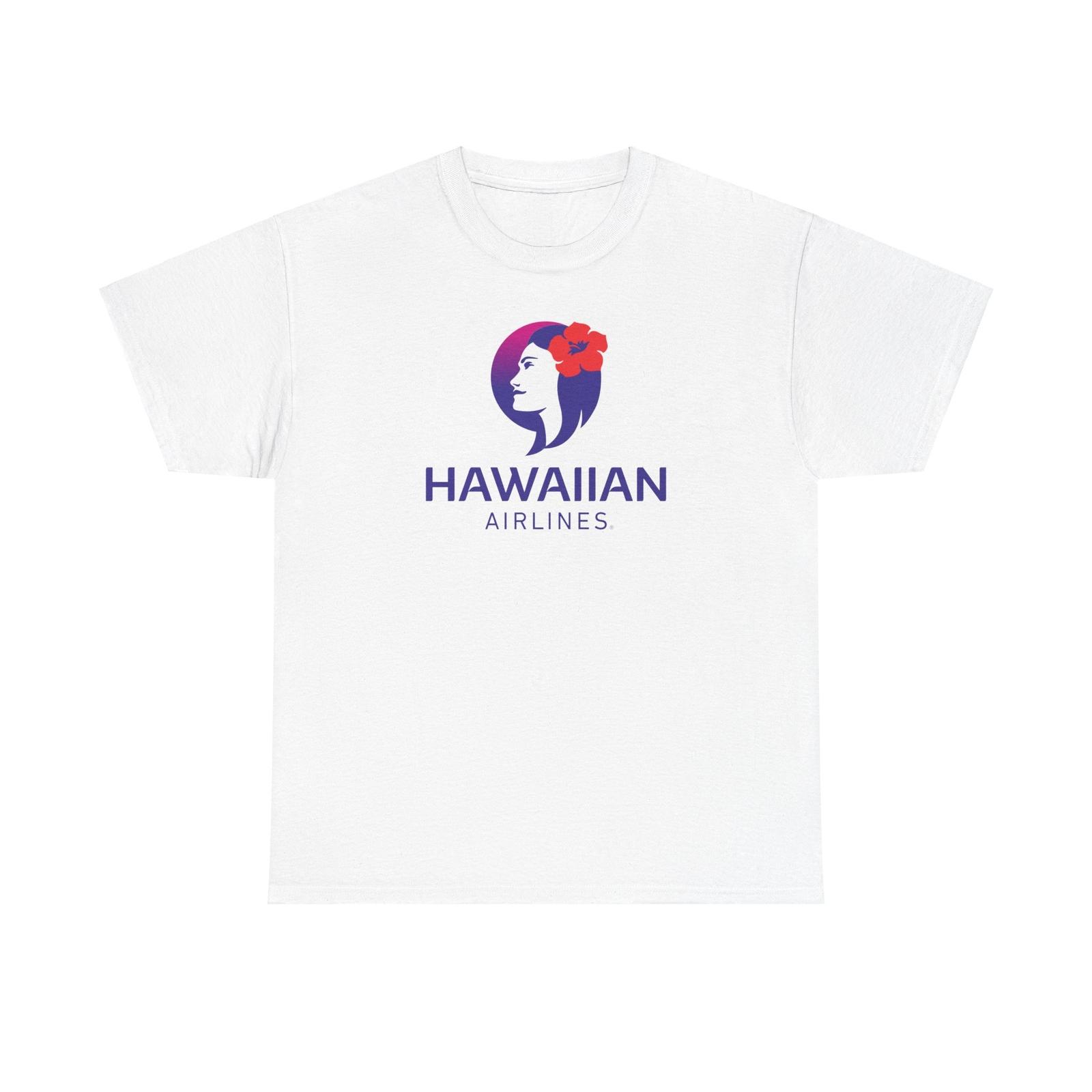 Hawaii Airlines T-Shirt Mens Womens Tees Top L