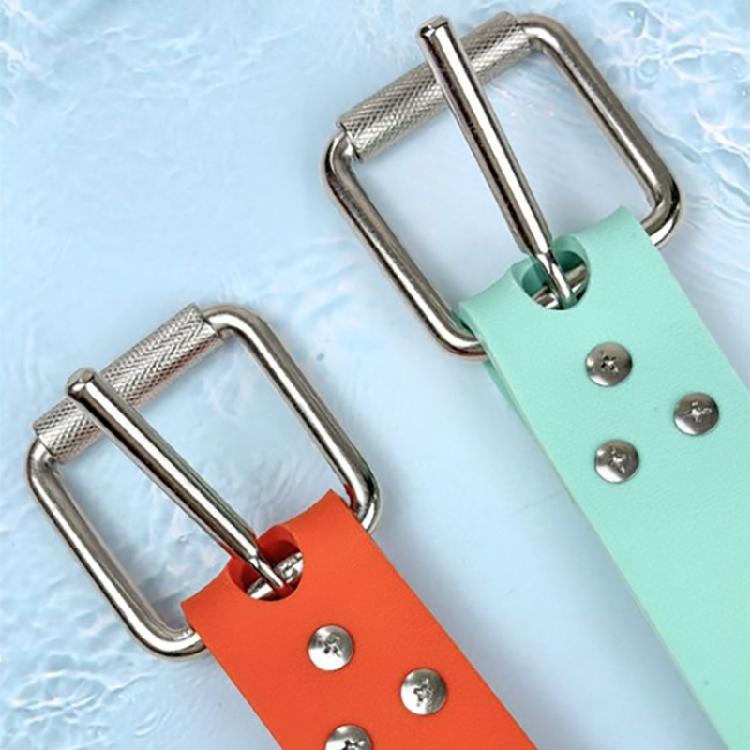 Cintura porta piombi in silicone per immersioni con fibbia Cintura porta piombi regolabile per immersioni Cintura porta piombi per snorkeling per immersioni subacquee