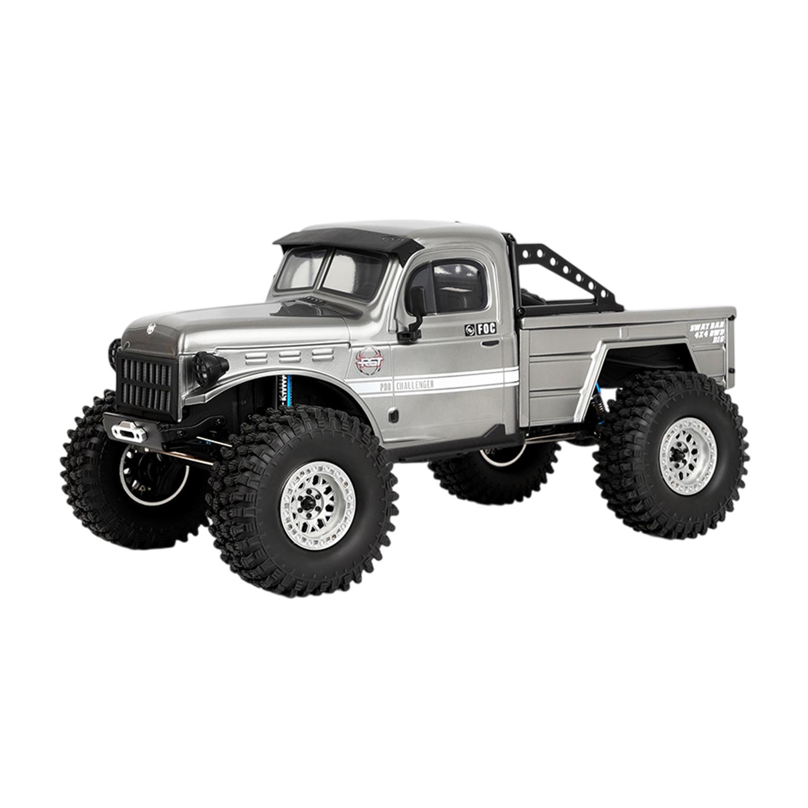 

New RGT EX86170 PRO Crawler Challenger 4WD RTR 1/10 2.4G RC Electric Remote Control Model Cars Off-Road Buggy Adult Kids Toys срібло сірий колір