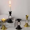 2Pcs/set Unique French-style Candle Holder Durable Desktop Candlestick  Living Room