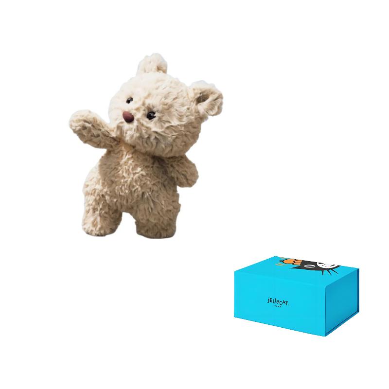 JELLYCAT Barcelona Bear Collection Barcelona Bear Cub Bear Cub Dolls Plush Doll Trumpets High