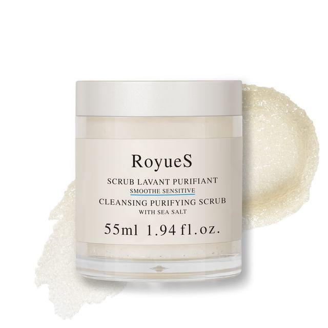 RoyueS - Очищающий скраб для кожи головы с морской солью 55ml