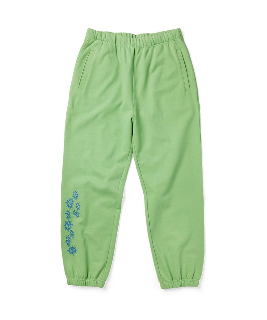 YESEYESEE Y.E.S Constellation Sweatpants Light Green
