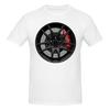 Funny Matte Black Jdm Wheel Design Unisexs Printed Tshirt Unisex T Shirtshirt