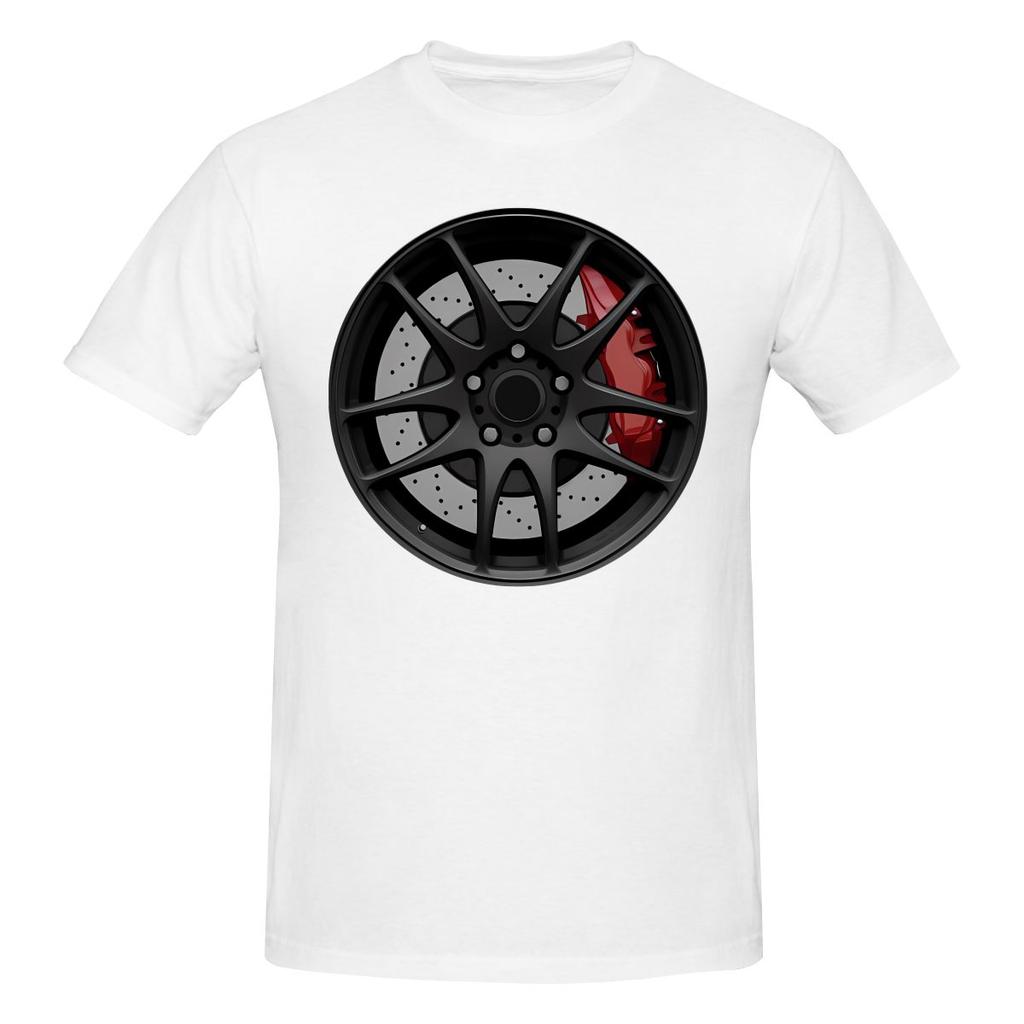Funny Matte Black Jdm Wheel Design Unisexs Printed Tshirt Unisex T Shirtshirt