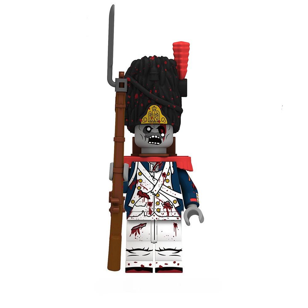 Миниатюрный пакет строительных блоков серии «Зомби»