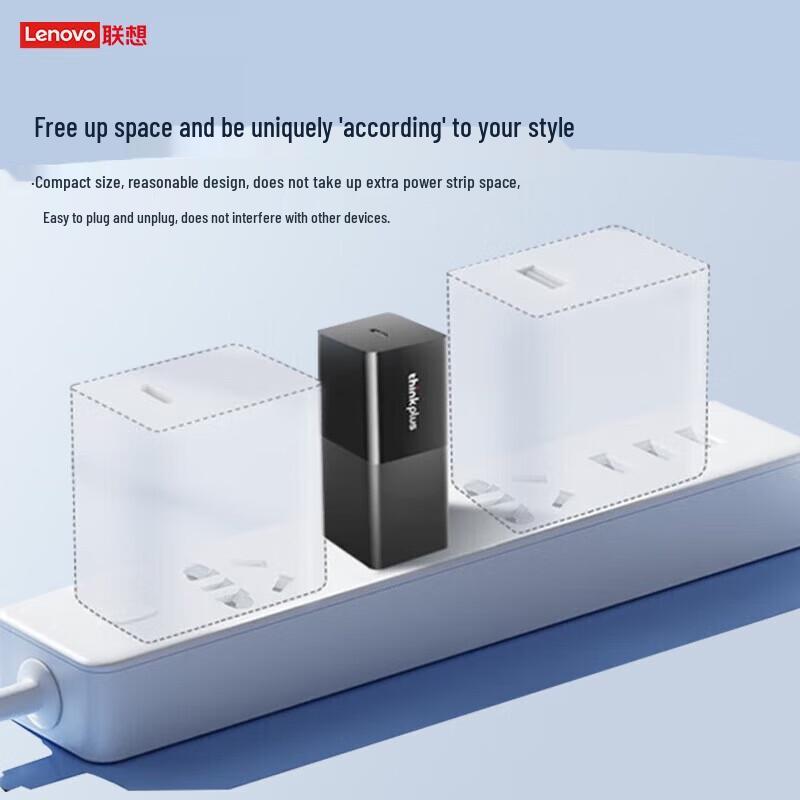 Lenovo Thinkplus 65W USB-C Lipstick Power Adapter