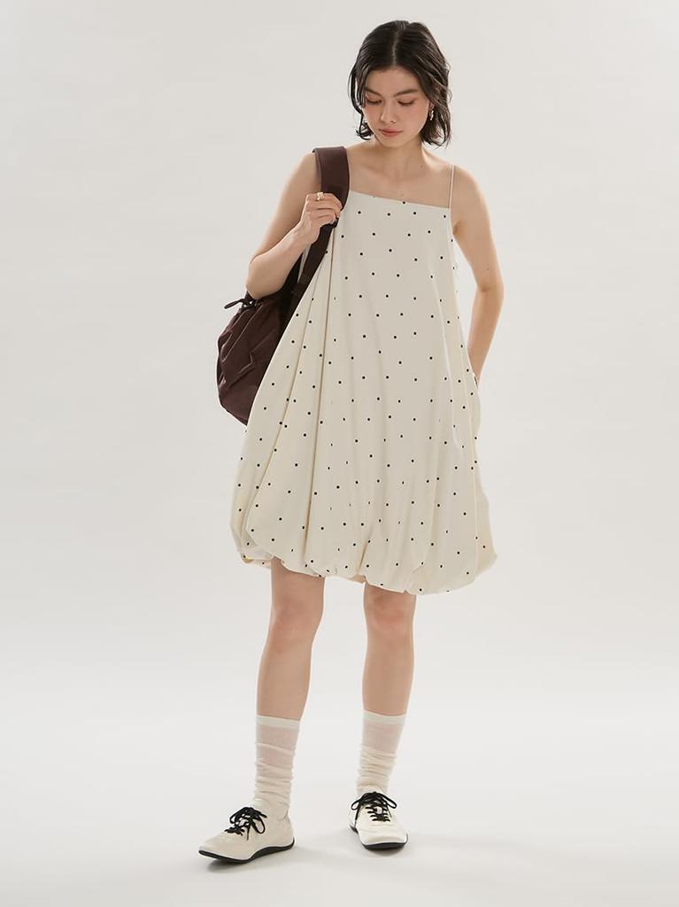 Balloon Mini Dress 13WFO264010 DOT 0 [Emi] Women's