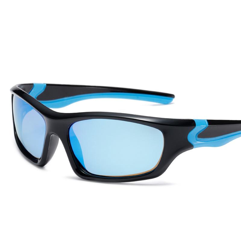 Sports Sunglasses Two-Color Frame Cycling Glasses Colorful Polarized Sunglasses Outdoor Men'S Fishing Windproof 167