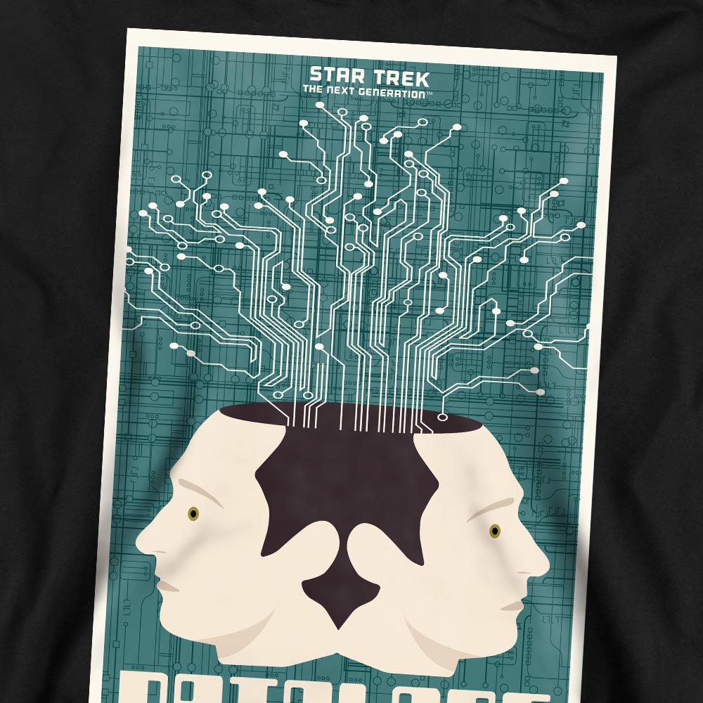 STAR TREK Unisex Adult The Next Generation Season 1 Episode 13 Sweatshirt