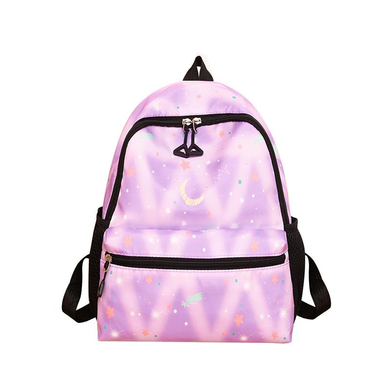 Creative new starry sky schoolbag cross-border cute bear print children's backpack lightweight cartoon primary school backpack