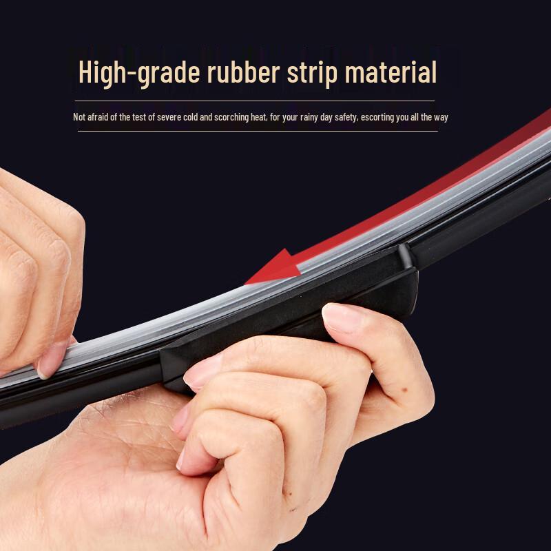 Wuling Hongguang MINI & MiniEV Frameless Wipers: 20" HD Rubber Strip for 21" Models